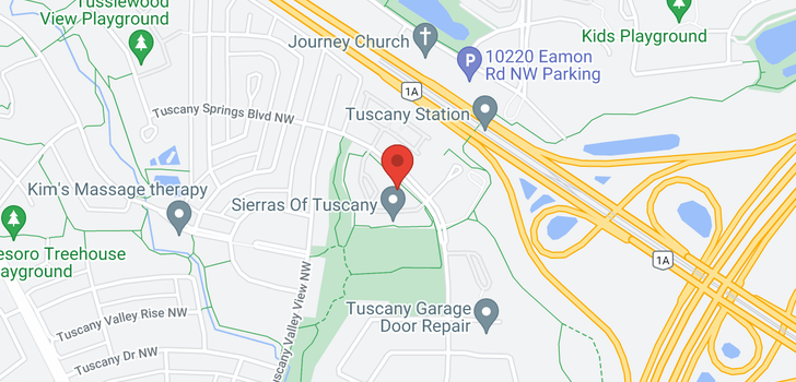 map of #181 223 TUSCANY SPRINGS BV NW